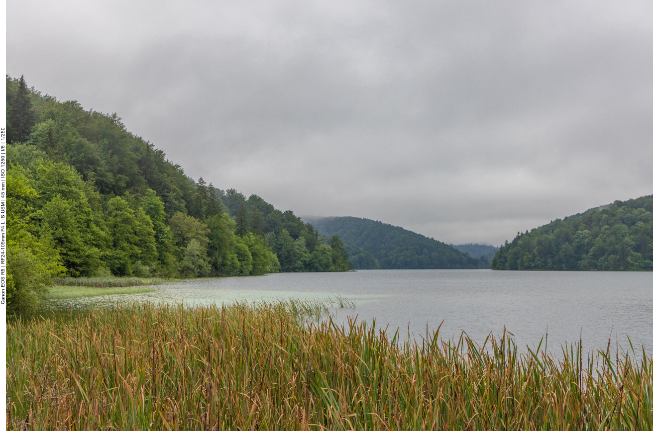 Das Wetter war uns leider nicht ganz hold