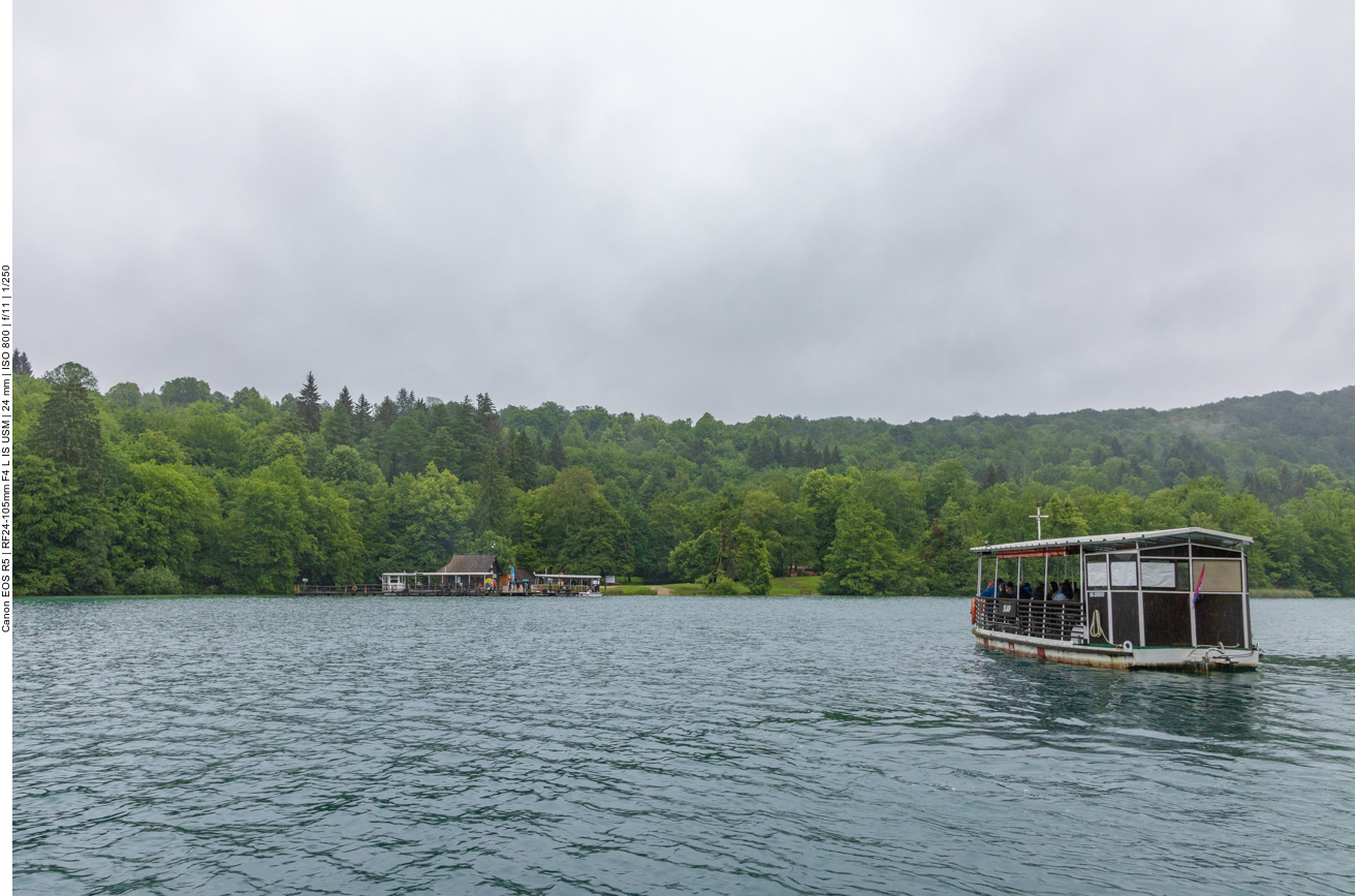 Nun geht es ein Stück weit mit dem Schiff weiter