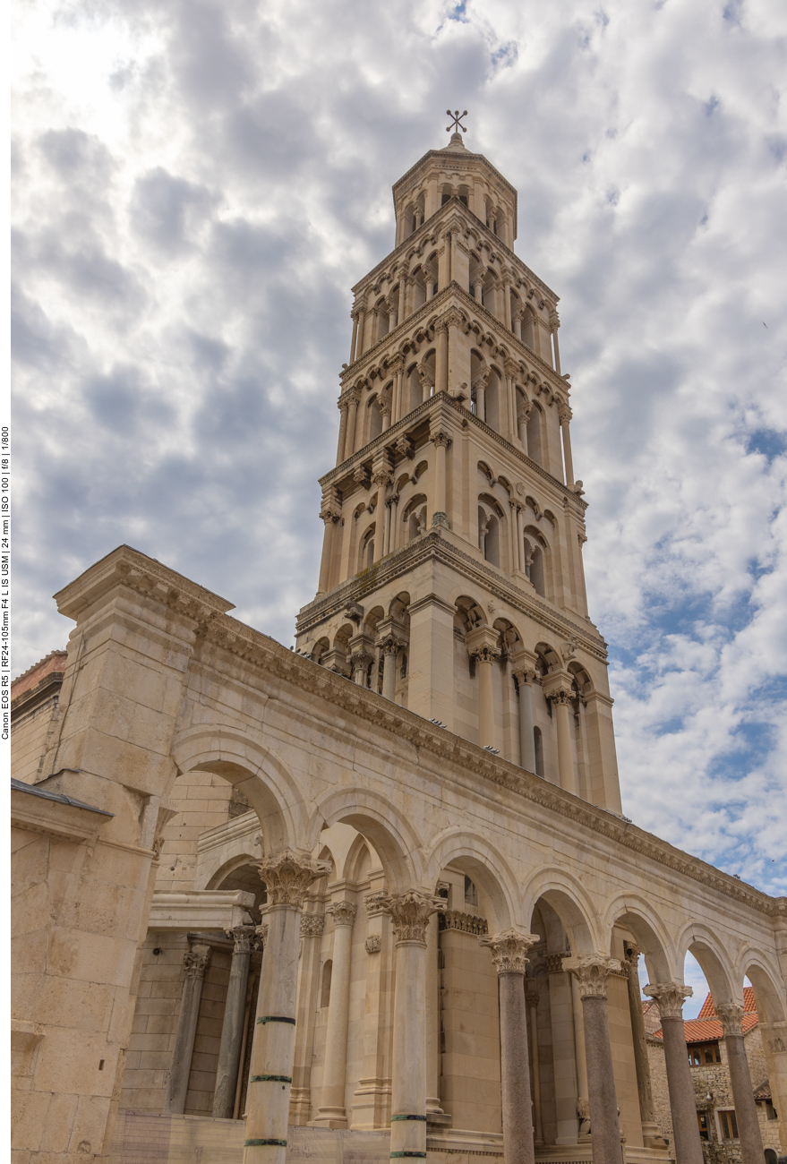 Etwas später war der Himmel leider bewölkt