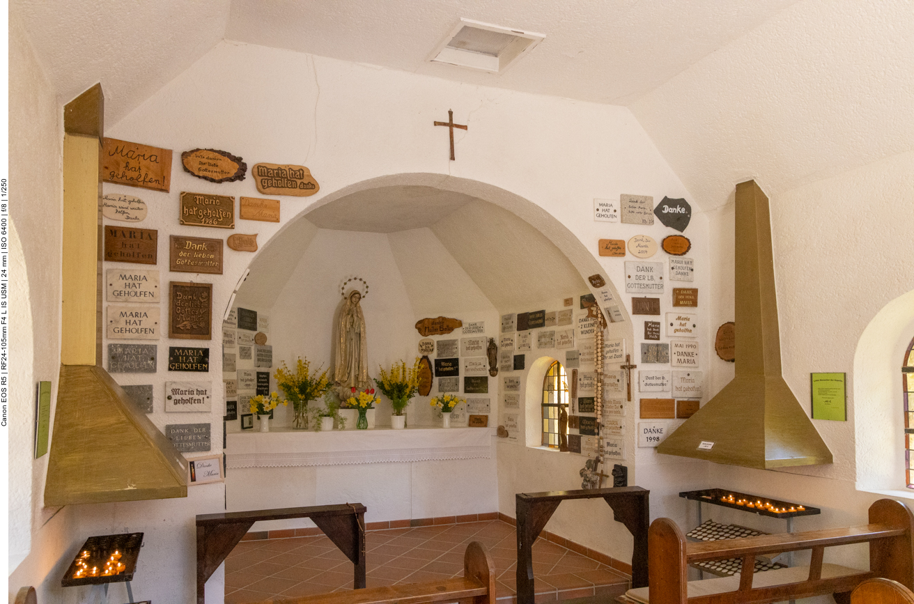 Im Inneren der Kapelle