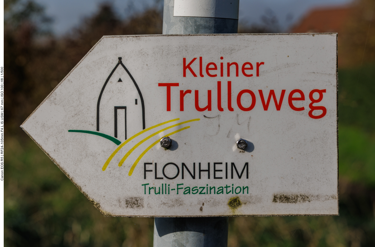 Zum Teil ist der Trulloweg mit unserem identisch