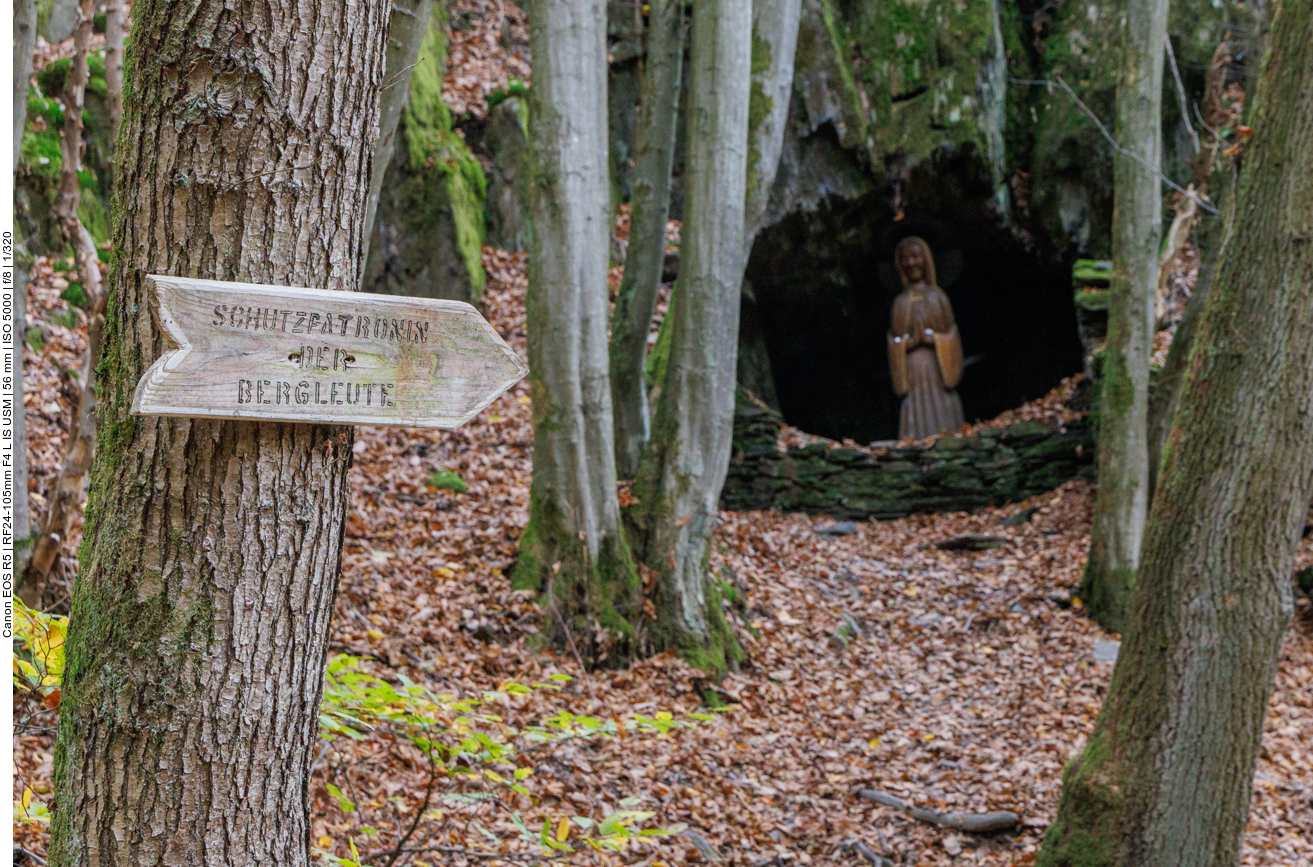 Schutzpatronin der Bergleute (und der Kanoniere) ...