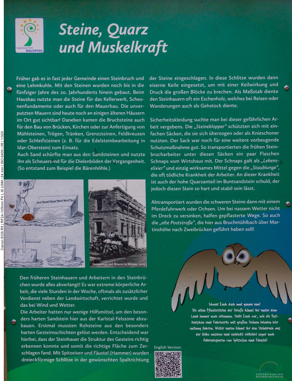 Infos zum alten Steinbruch