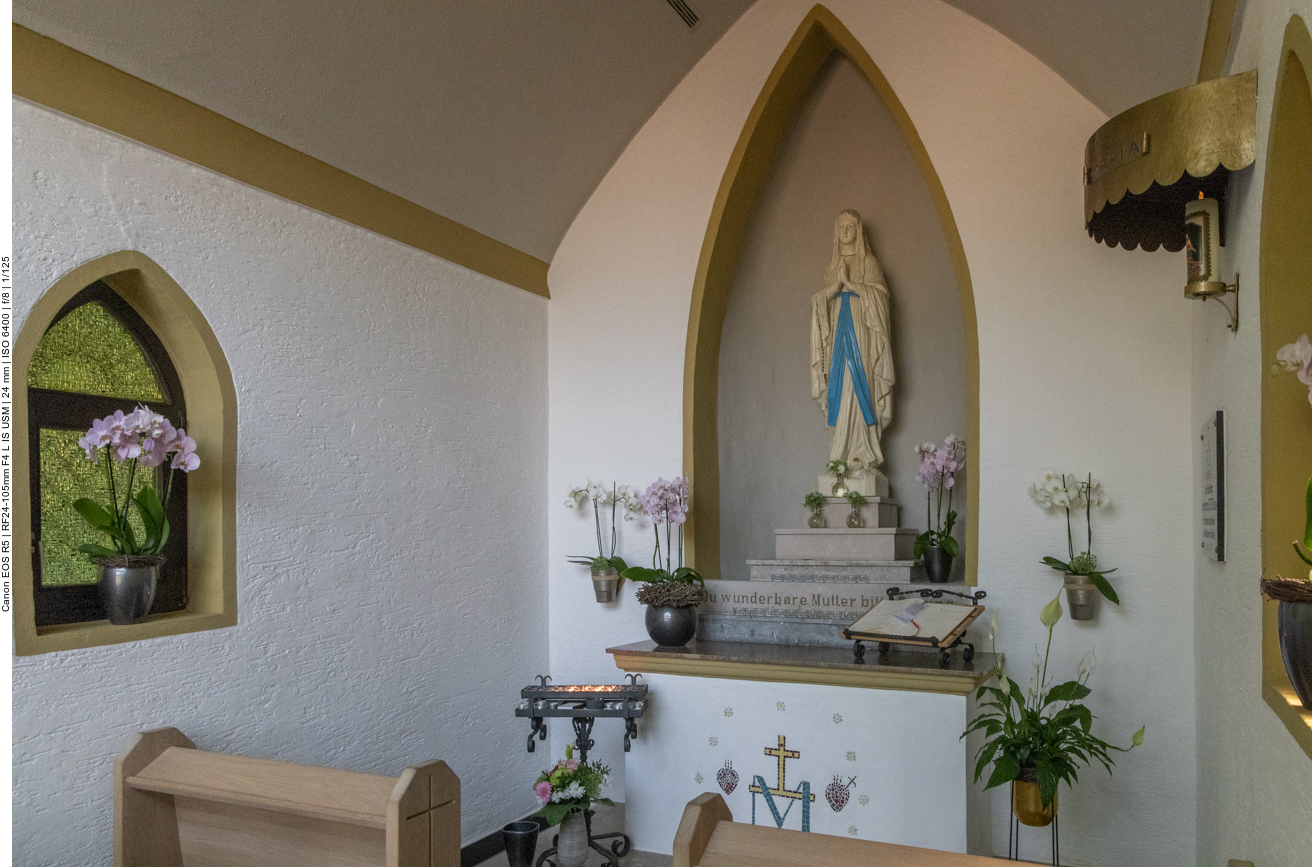 Im Inneren der Kapelle