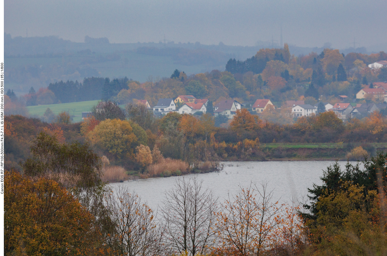 Blick auf den Hahnwiesweiher
