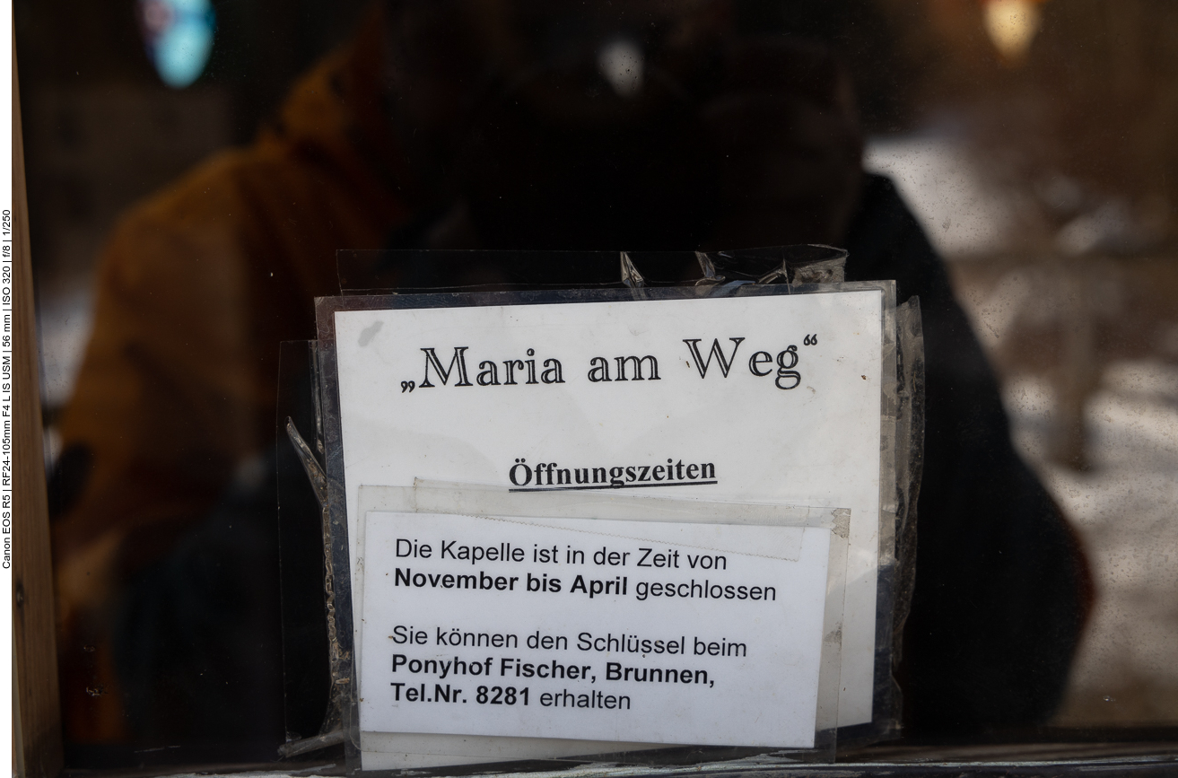 ... leider noch geschlossen 