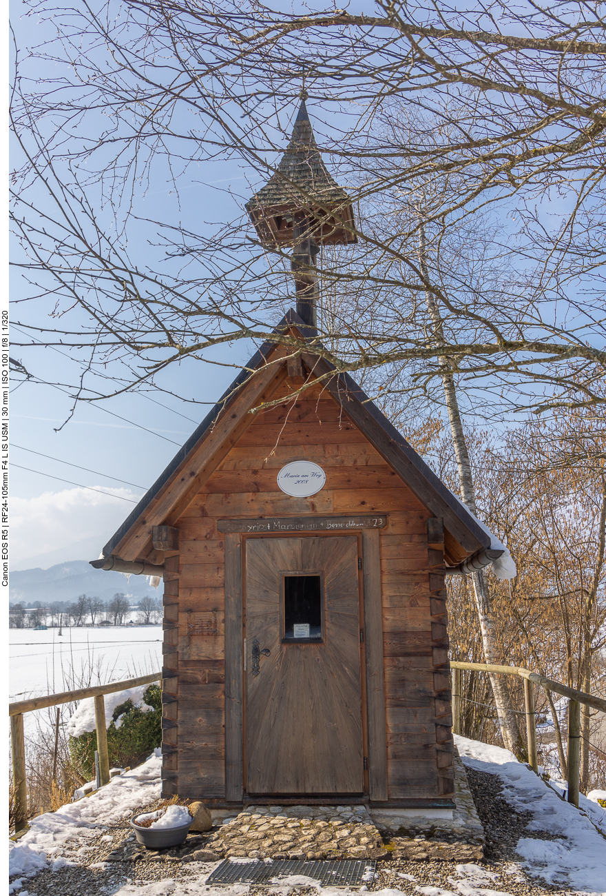 Die Kapelle "Maria am Weg" 