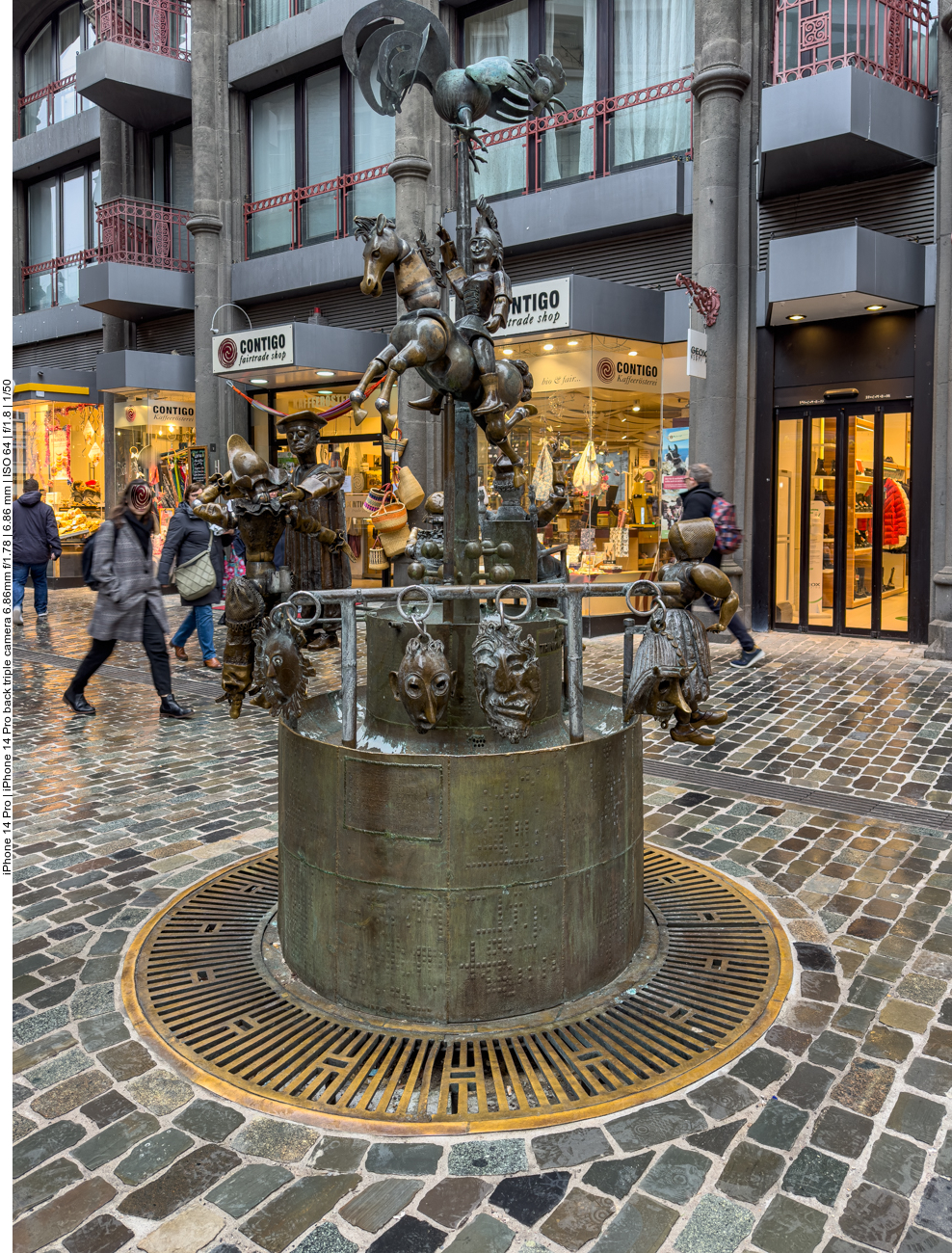 Der Puppenbrunnen - Aachens beliebtestes "Spielzeug"