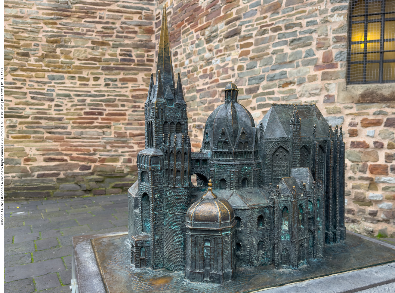 Modell des Aachener Doms/Münsters