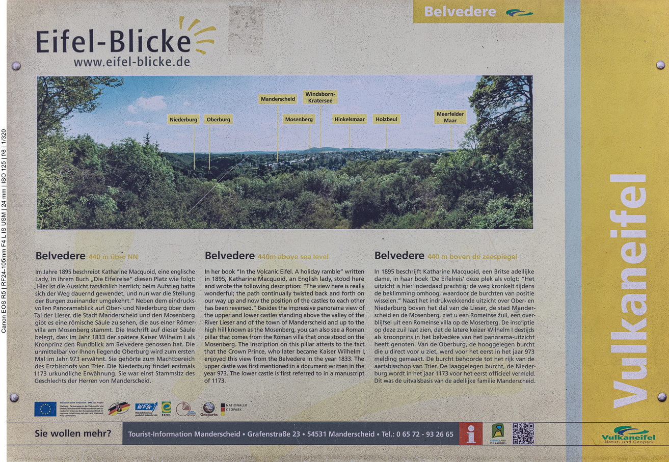 ... mit dem Namen "Eifel-Blicke"