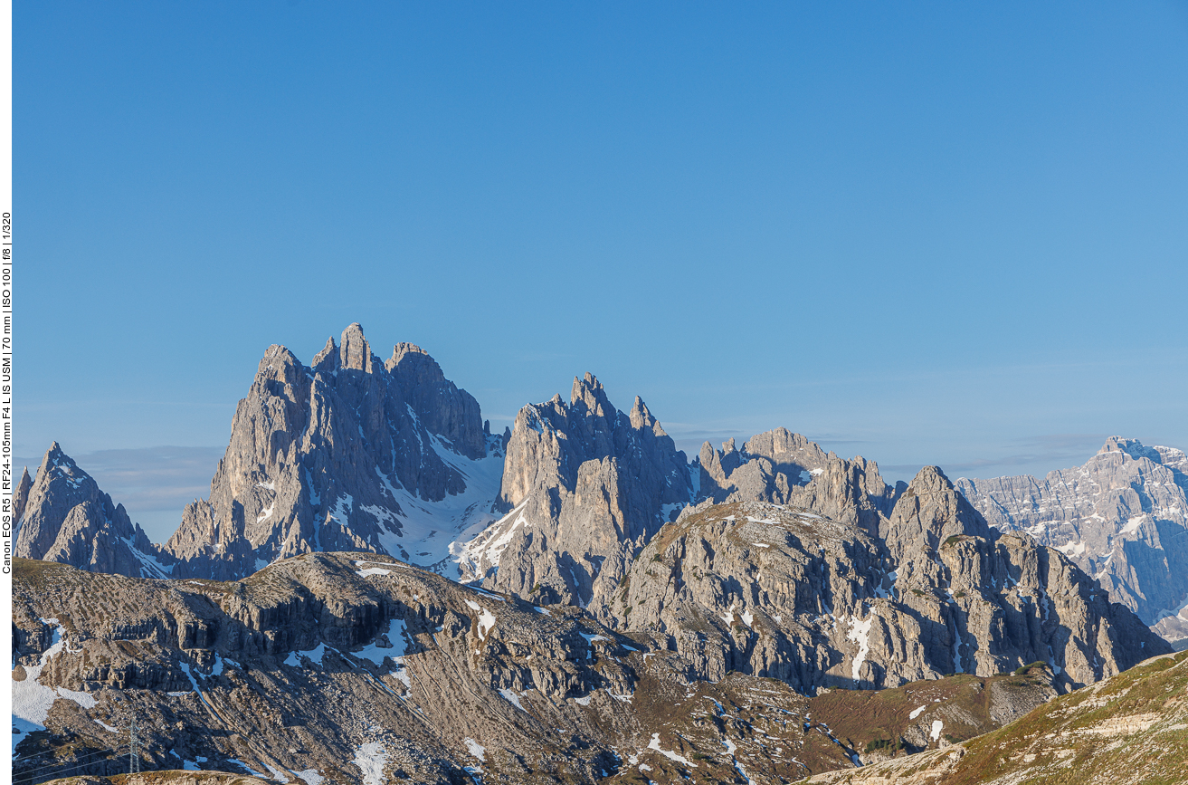 Die umgebenden Berge 