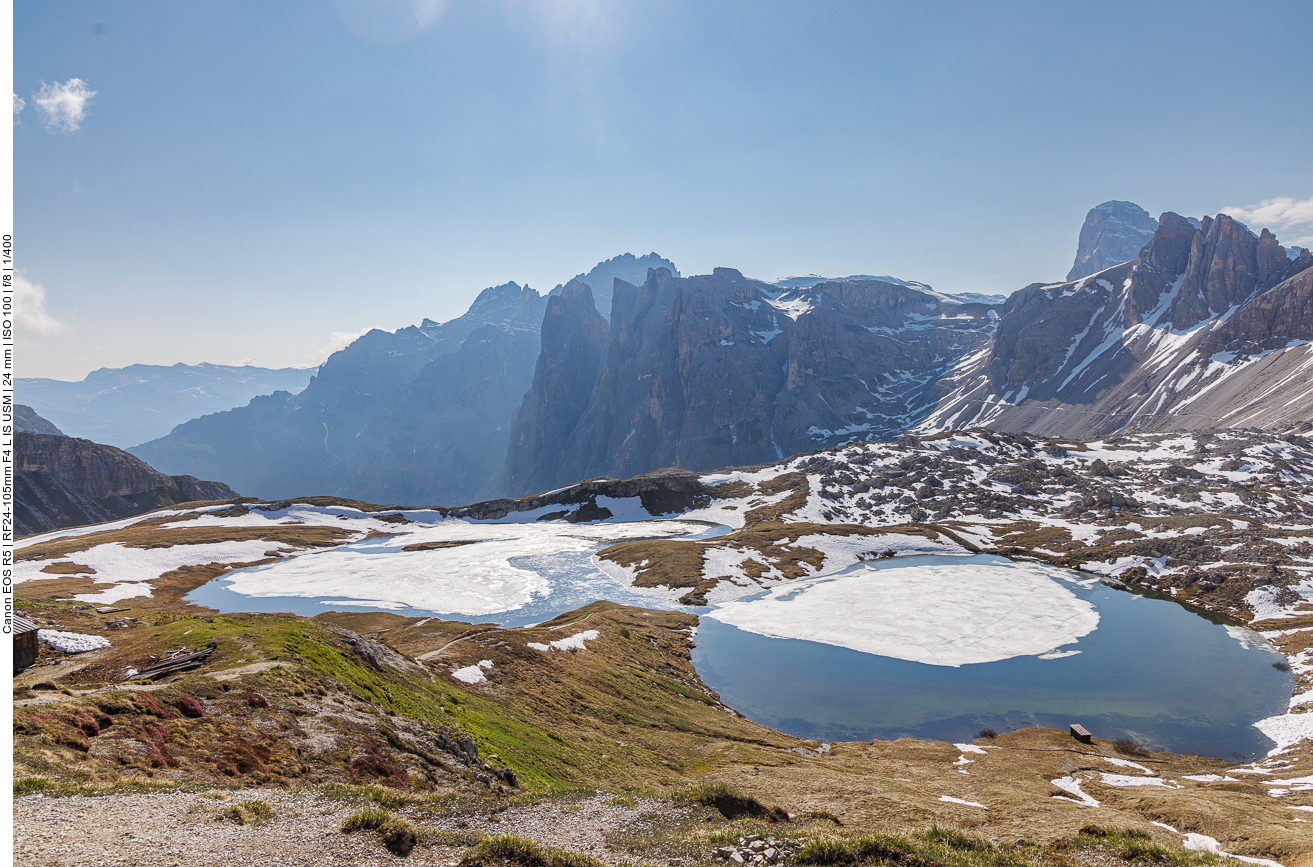 ... und Schmelzwasserseen 