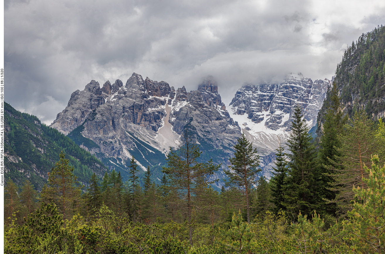 Aber auch die anderen Berge sind schön, wenn man sie sehen kann ;-)