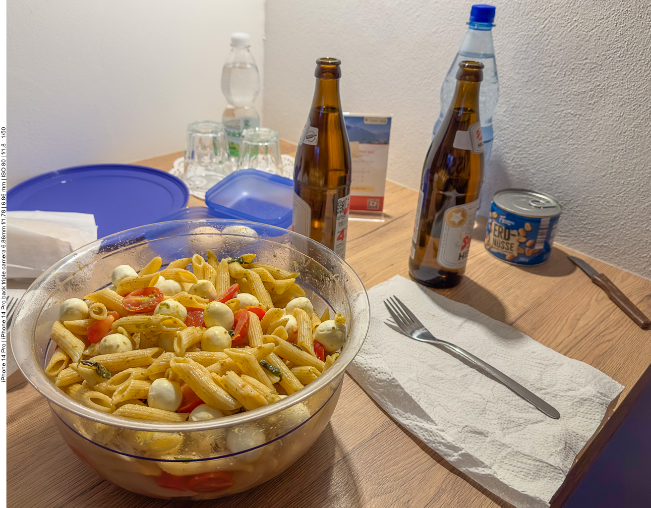 Durch mehrere Staus kamen wir sehr spät im Hotel an, gut dass wir essenstechnisch vorbereitet waren ;-) 