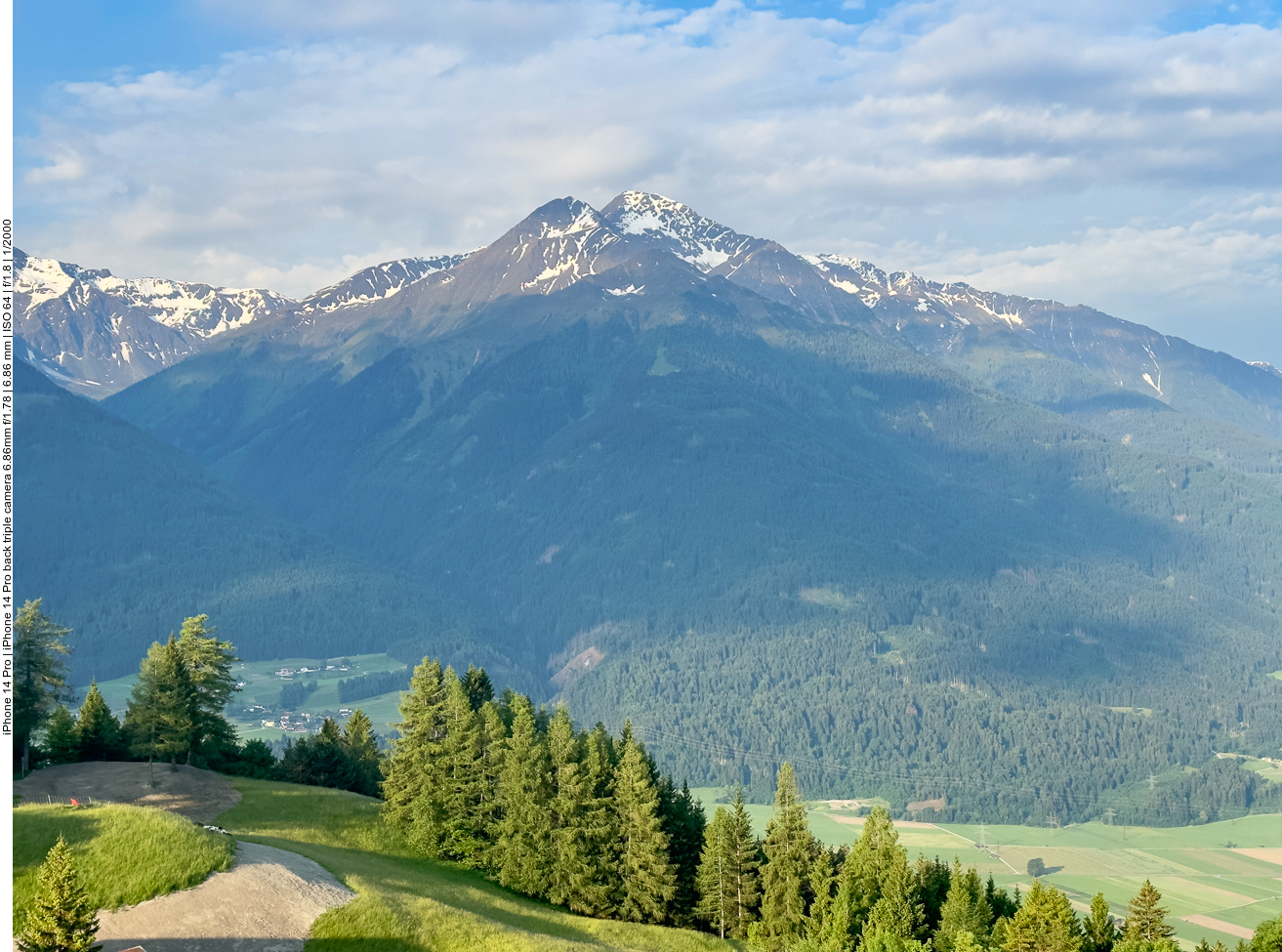 Blick auf den Hausleger [2.237 m] 