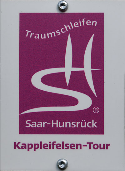 Kennzeichnung der Traumschleife "Kappeleifelsentour" 