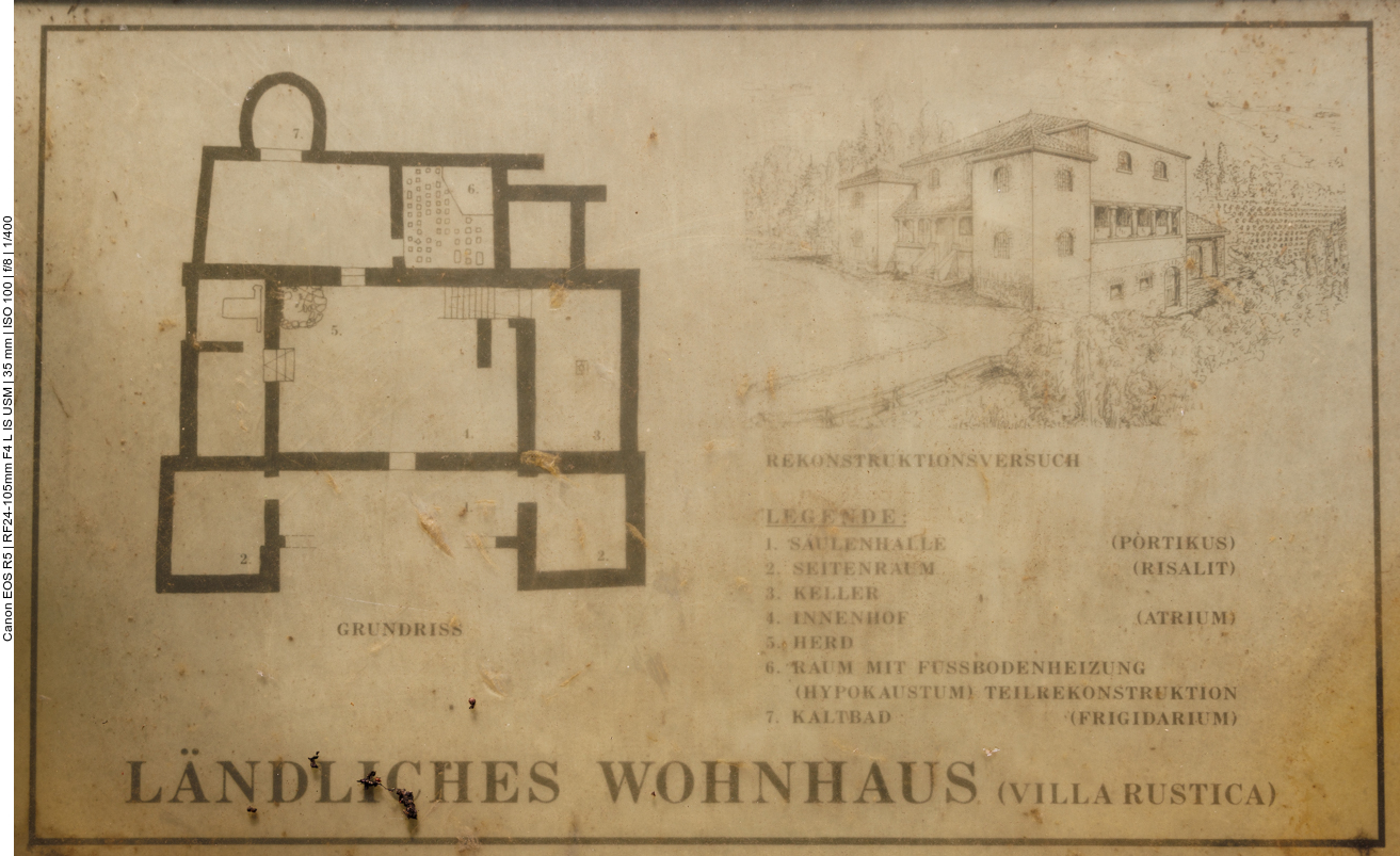Infos zur Villa Rustica 