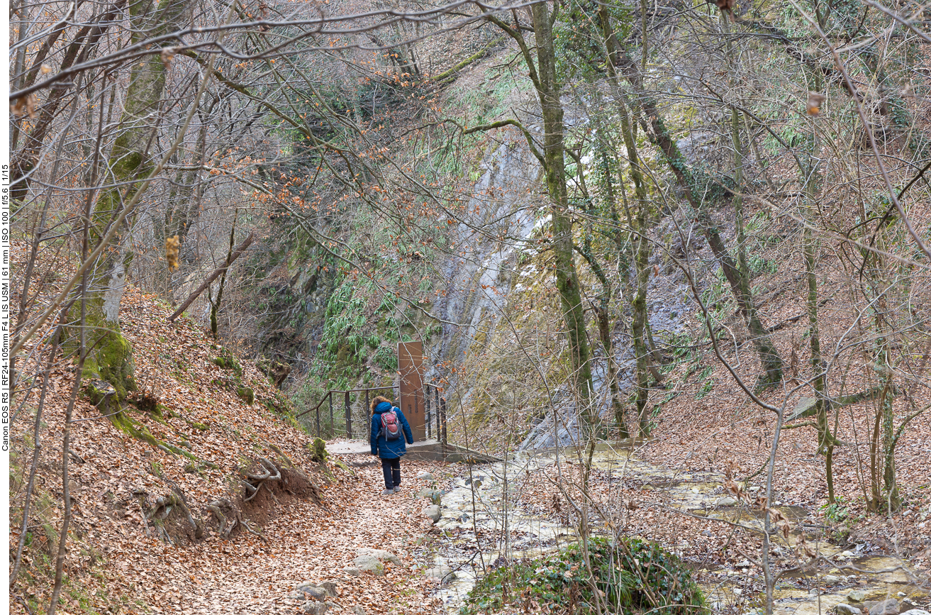 Hier fängt die eigentliche Klamm an 