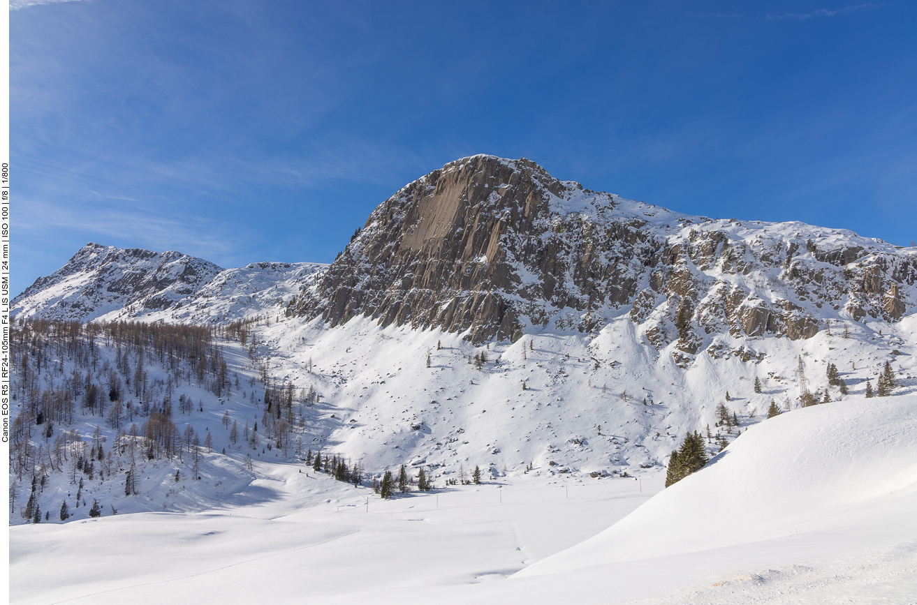 Zumindest sieht es winterlich aus ... 