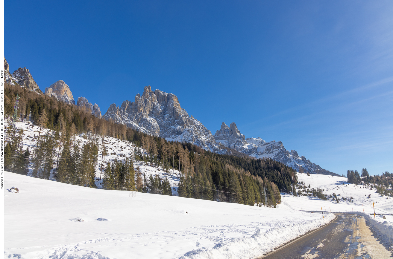 Von San Martino aus, laufen wir zum Café Col 