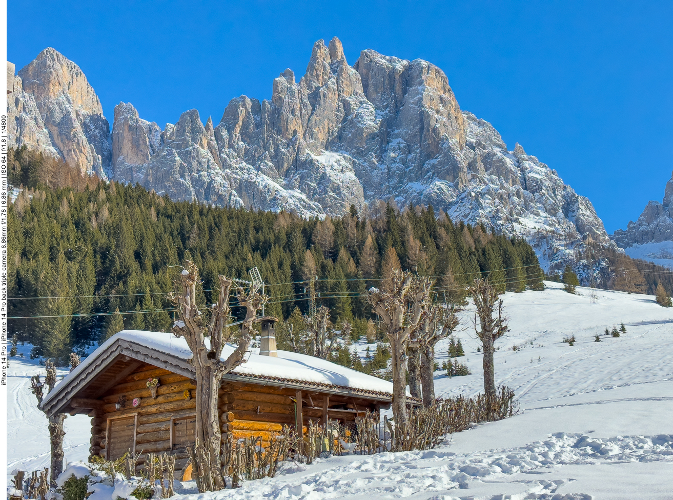 ... hat man einen schönen Blick ... 