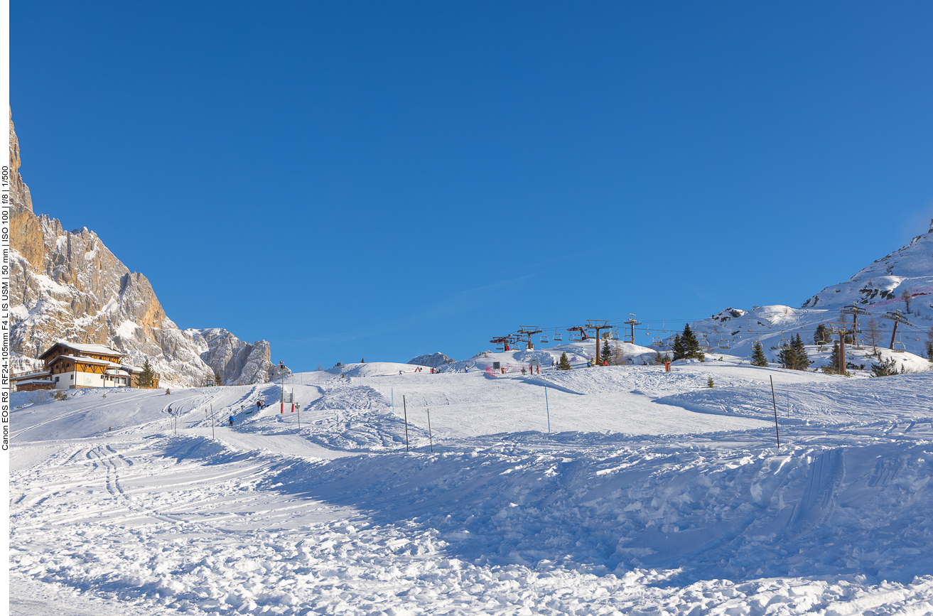 ... und verweilen ein wenig auf dem Passo Rolle 