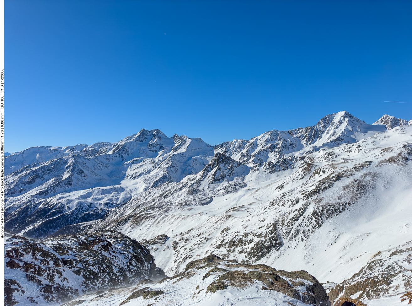 Schneebedeckte Berge 
