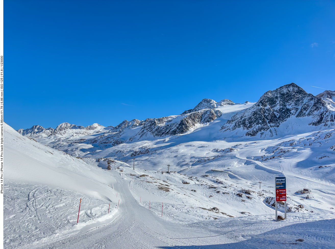 Schöne Pisten, aber ohne Lift keine Skifahrer 
