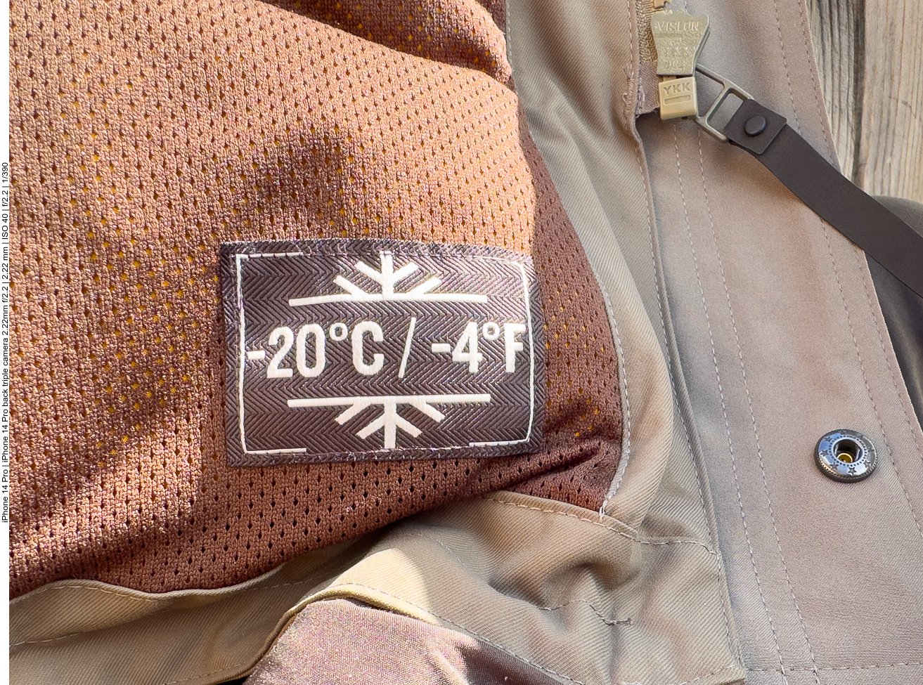 Die Jacken haben sich bewährt 