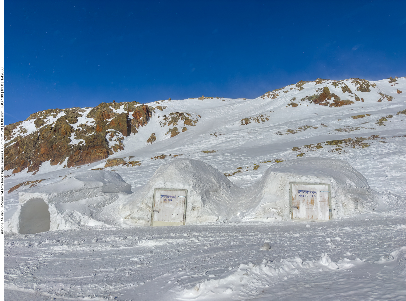 ... raus aus dem Iglu ...
