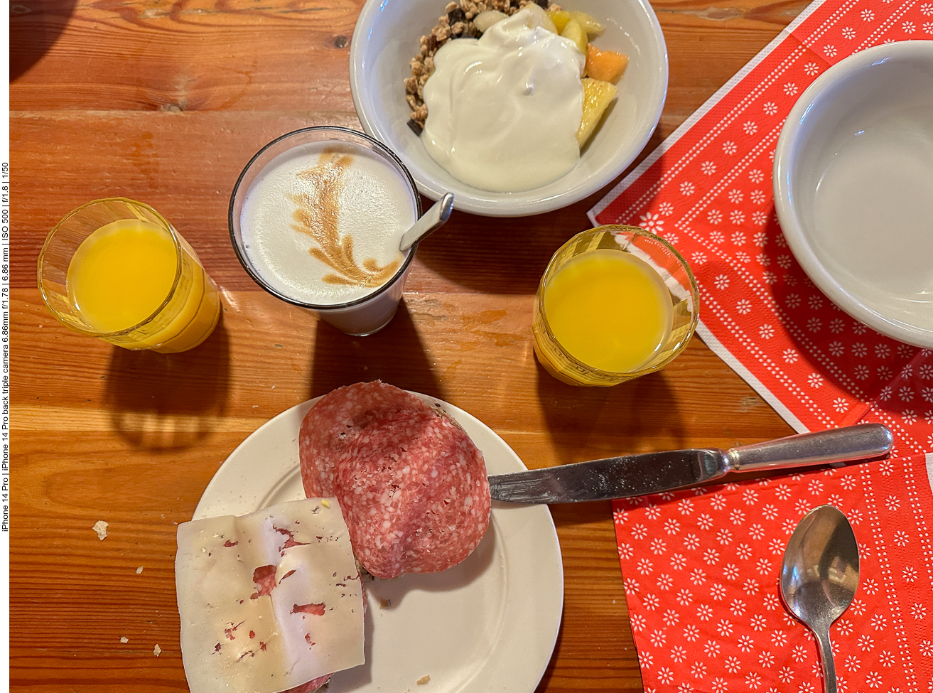 ... und wir gehen lieber frühstücken ;-) 