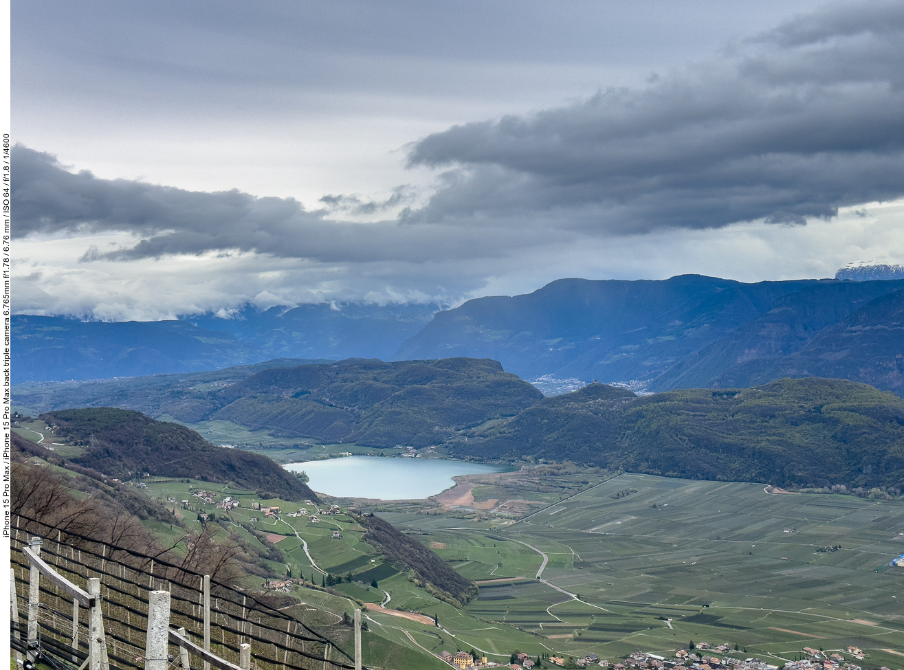 Blick auf den Kalterer See