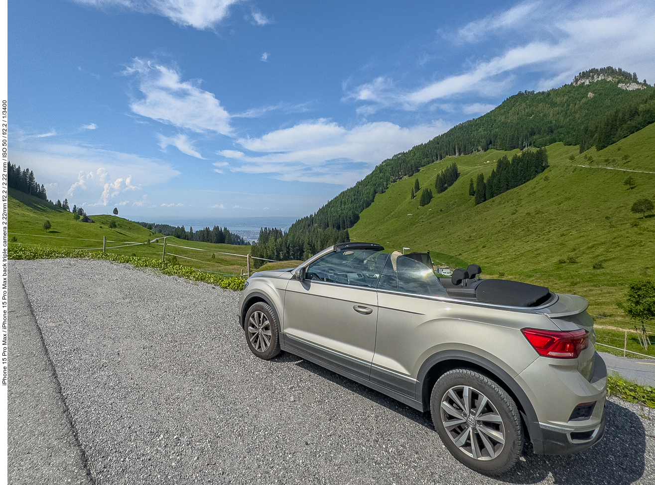Nach einer engen, kurvenreicher Straße, haben wir den Berggasthof Schuttannen erreicht