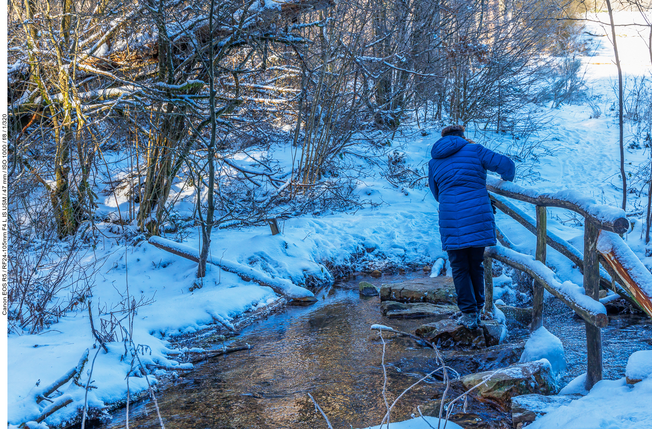 Noch ein rutschiger Übergang ...