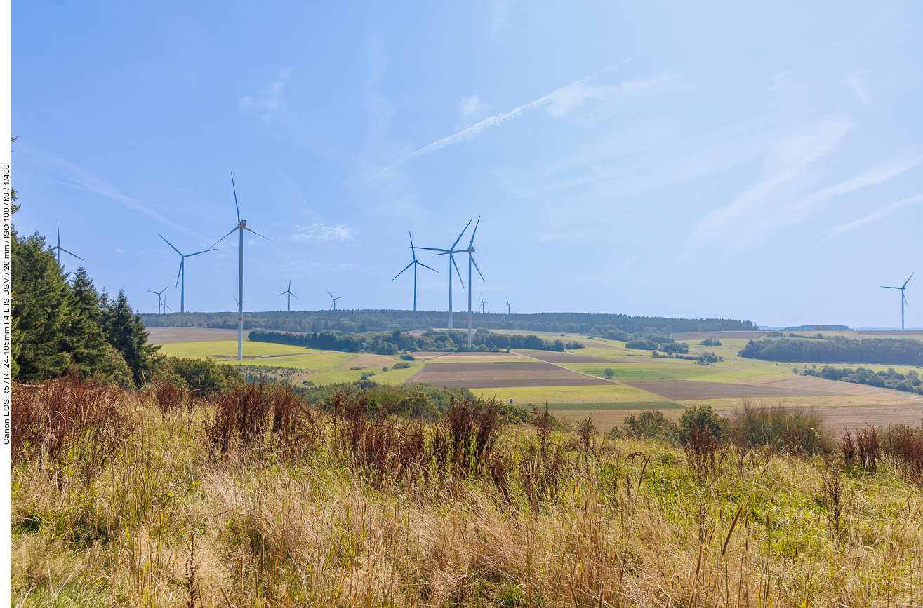 Die Windräder bringen auch keine Abkühlung