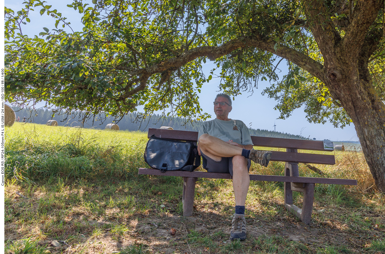 Die Luft ist heiß, der Kopf ist rot ;-)