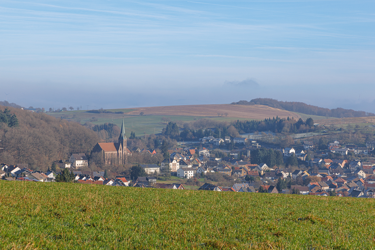 Breitenbach mit Kirche