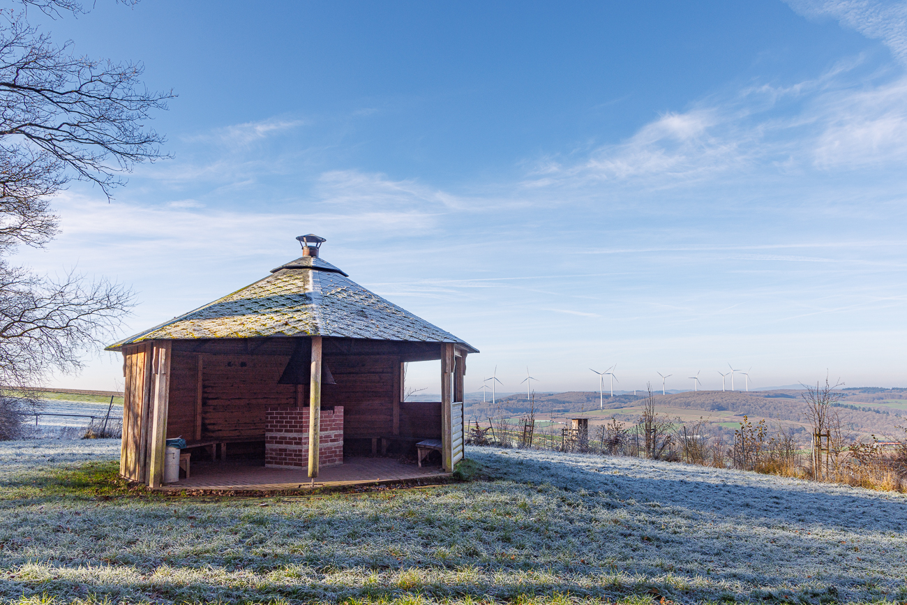 Grillhütte auf dem Vogelsberg