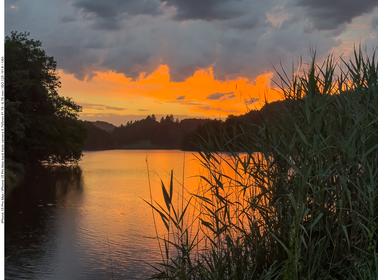 Nach dem Gewitter am Niederwürzbacher Weiher