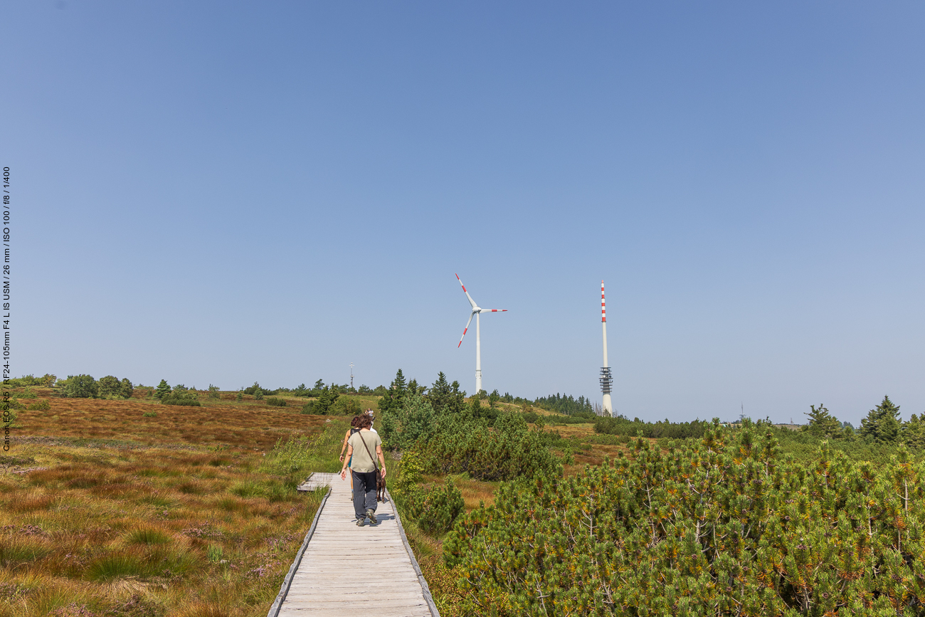 Windrad und SWR-Sendeturm