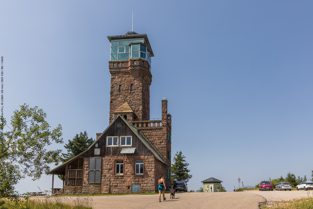 Nochmal der Hornisgrinde-Ausichtsturm