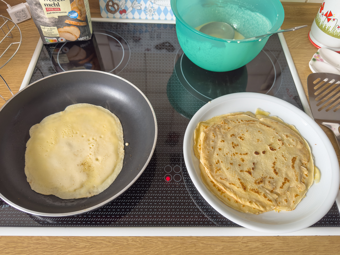 Nach der Wanderung ist vor dem Pfannkuchen ;-)