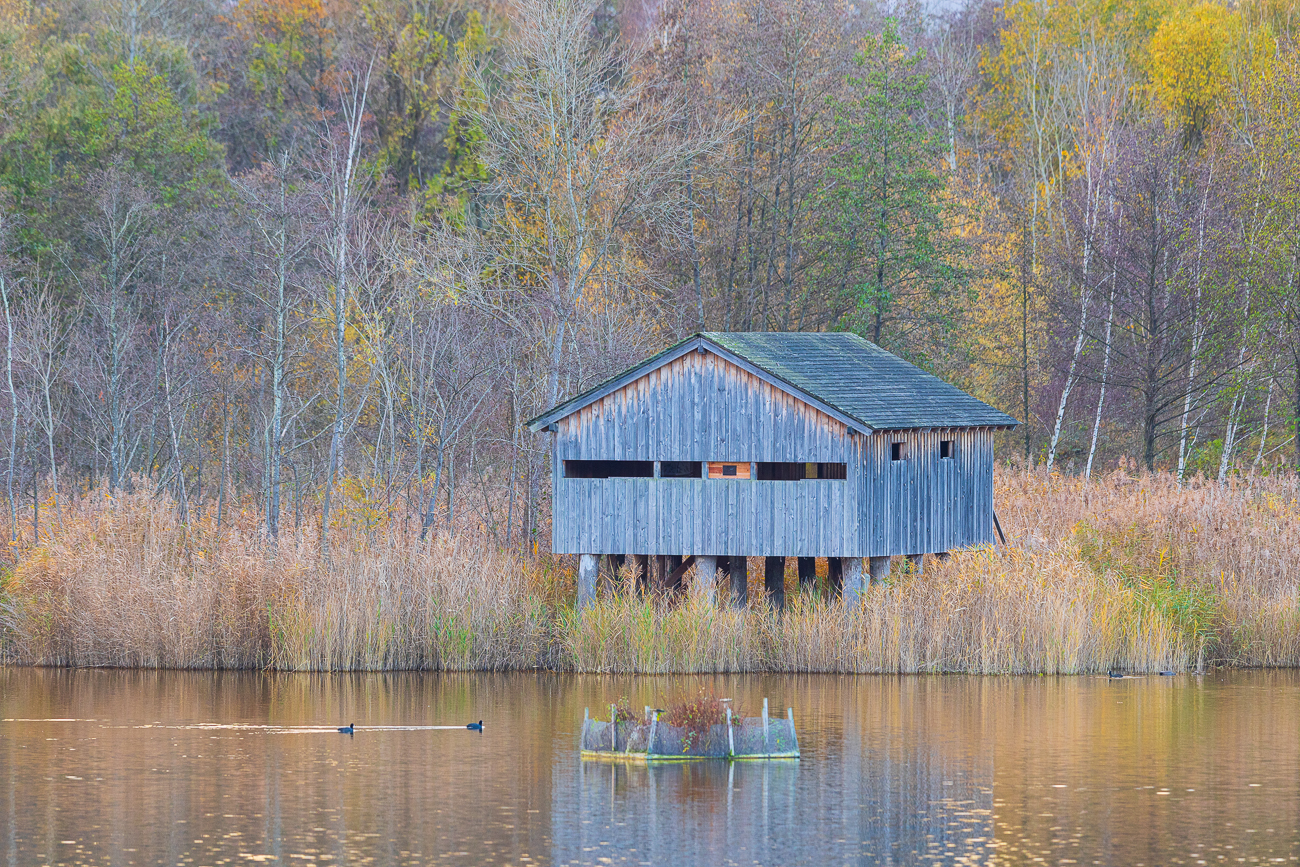 Eine weitere Beobachtungshütte