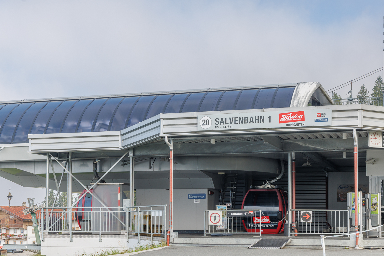 Die Mittelstation der Salvenbahn
