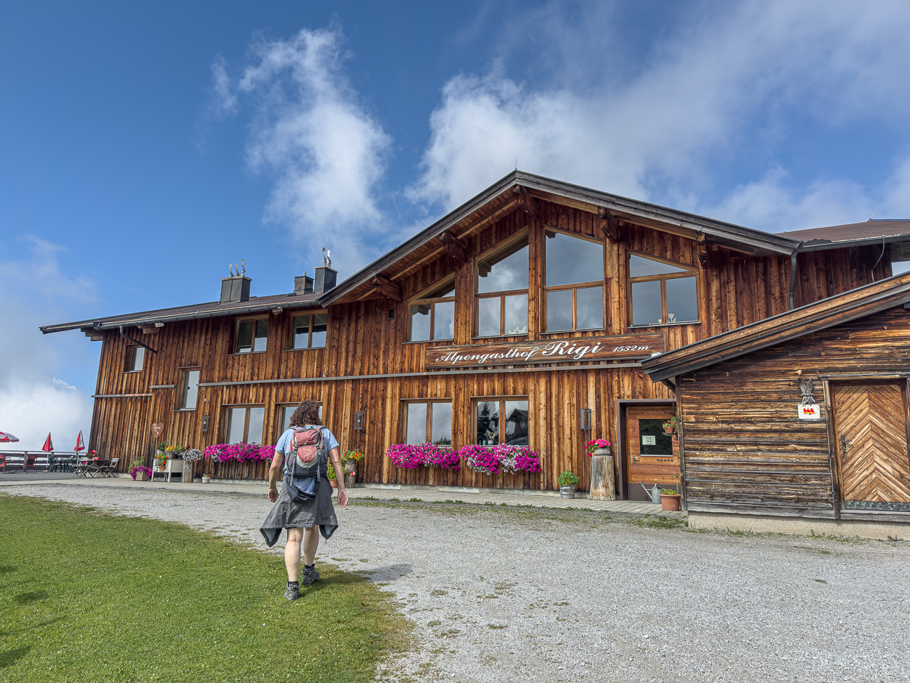 Am Alpengasthof Rigi ...