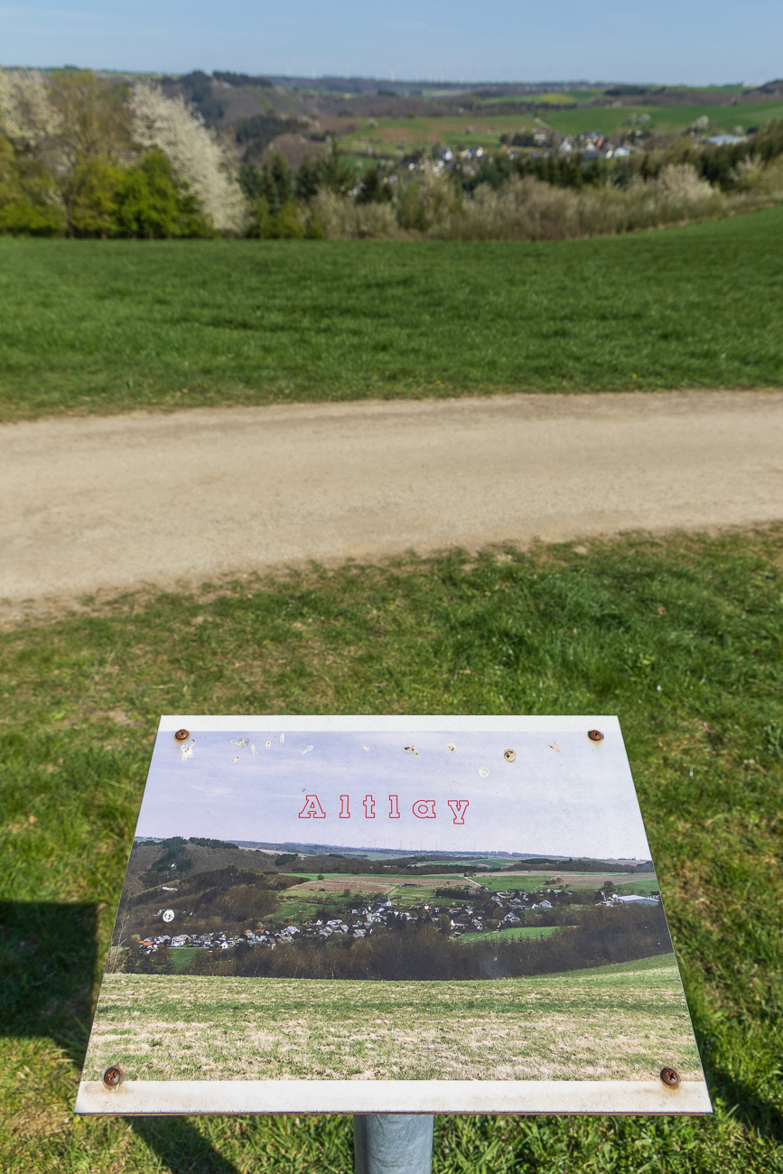 Vom Freizeitgelände aus ...