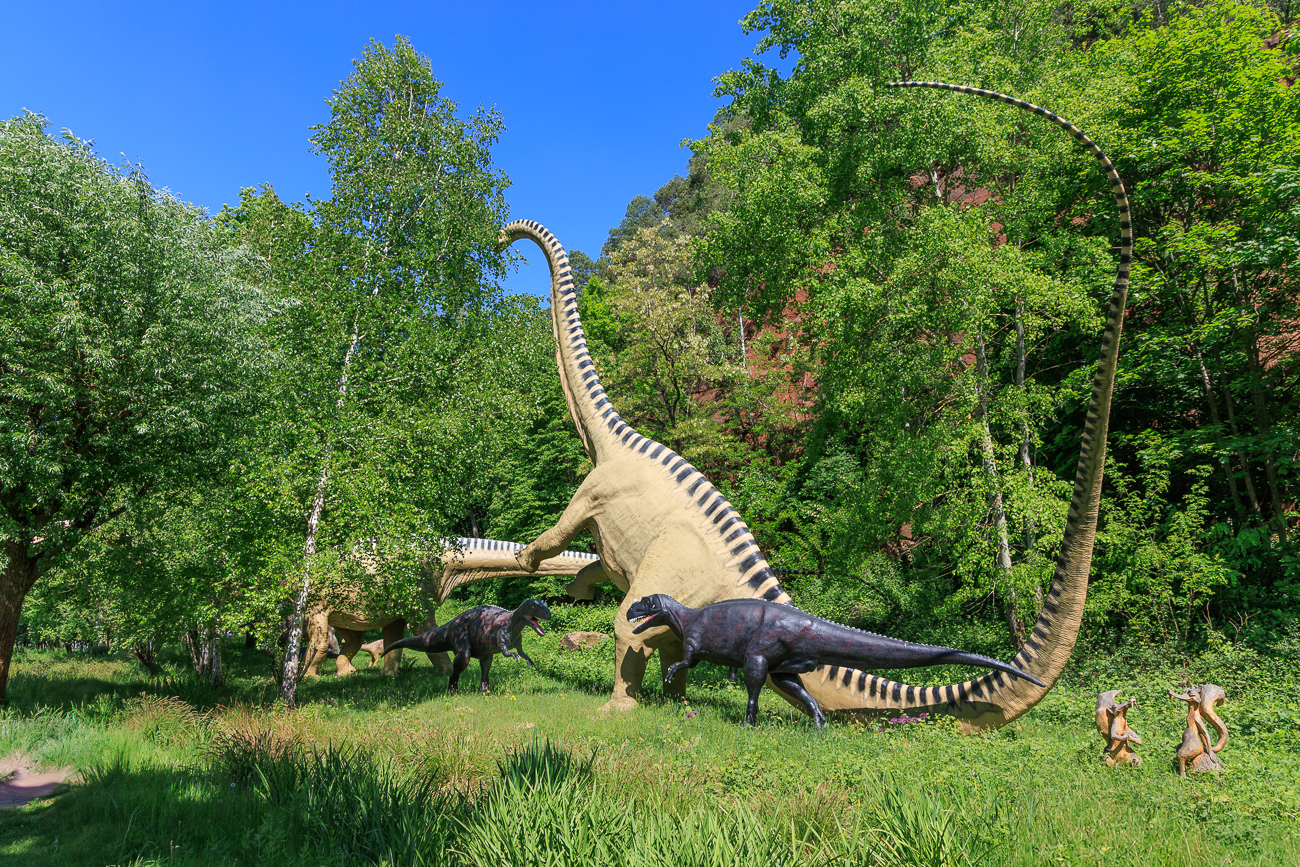 Kleine und große Saurier