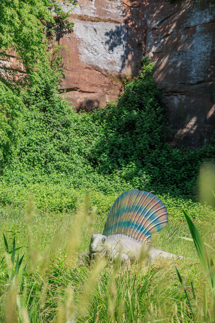 Vorsicht, ein Saurier lauert!