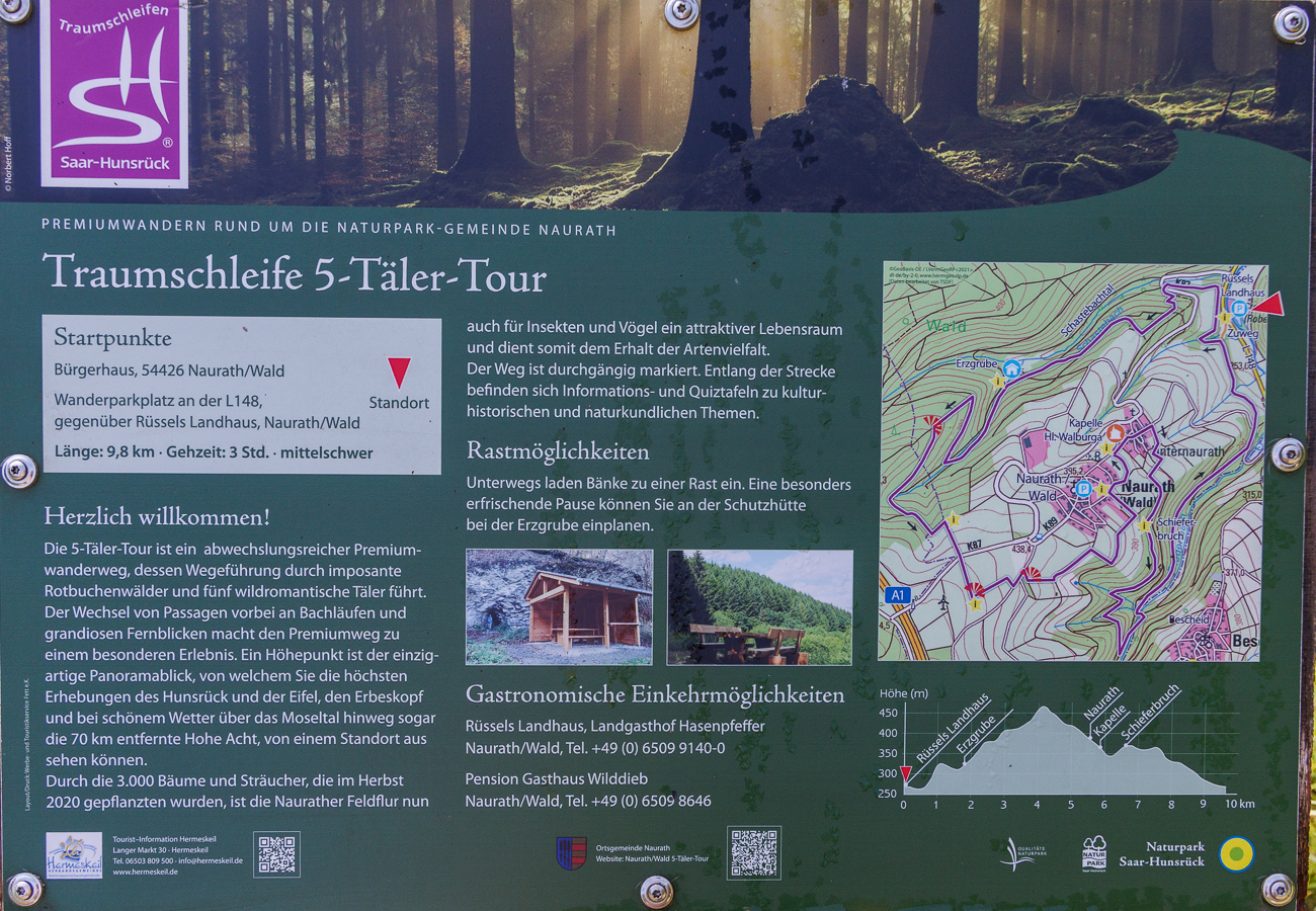 Infos zur Traumschleife 5-Täler-Tour