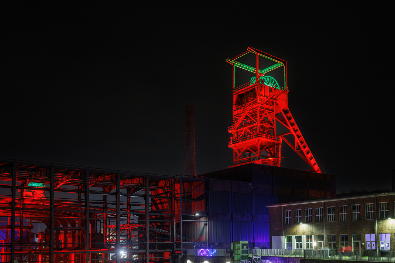 Redener Lightnight von der Brücke aus gesehen